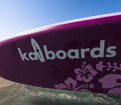 The Hibiscus 10'6 Pembe Şişme Sup Paddle Board Kürek Sörfü Seti
