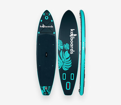 The Leaf 10'6 Yeşil Şişme Sup Paddle Board Kürek Sörfü Seti