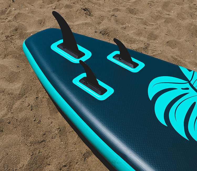 The Leaf 10'6 Yeşil Şişme Sup Paddle Board Kürek Sörfü Seti