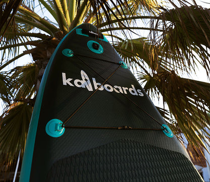 The Leaf 10'6 Yeşil Şişme Sup Paddle Board Kürek Sörfü Seti